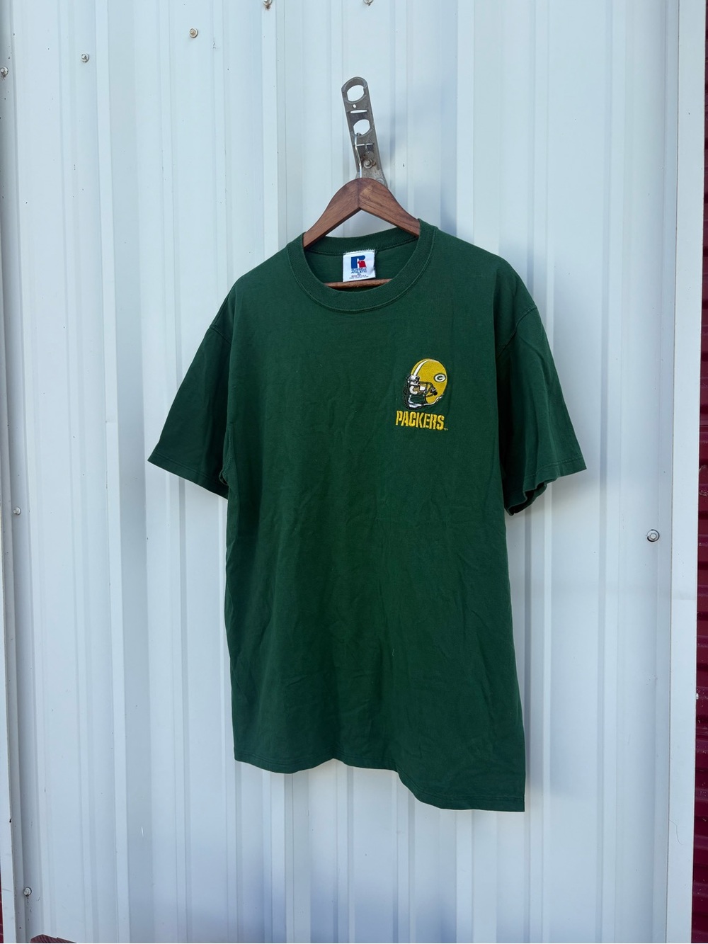 Vintage Green Bay Packers Russell Athletic Shirt size XL 90s